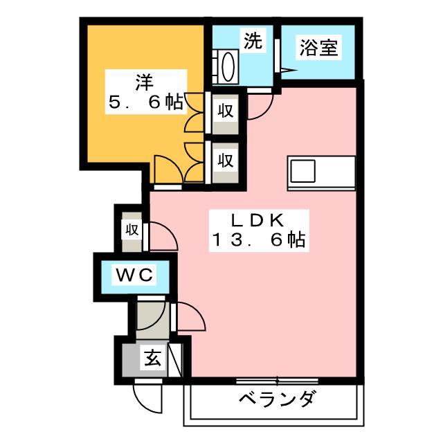 メイプルガーデン’Ｓの間取り