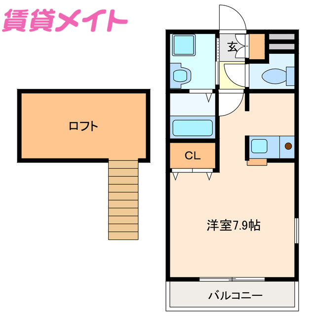 コリーヌ・ロロサエの間取り