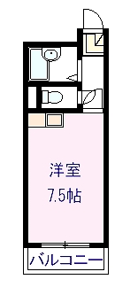 栄和マンション春木IIの間取り