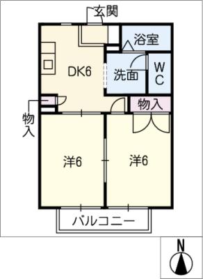 エトワールの間取り