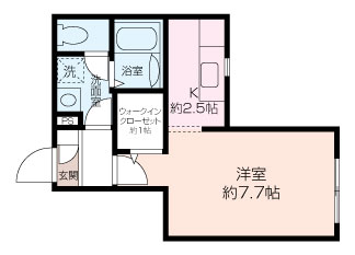 ソルジェ逗子の間取り