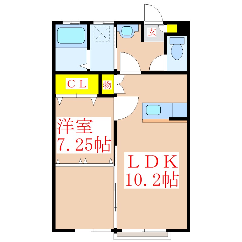 ＳＡＫＵＲＡの間取り