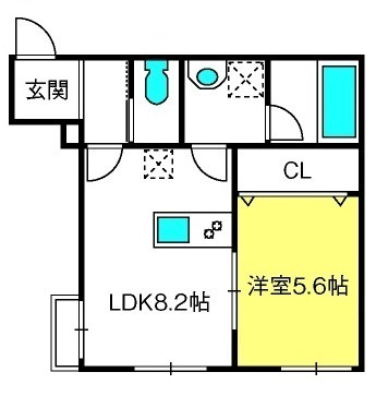 Ambition風渡野の間取り