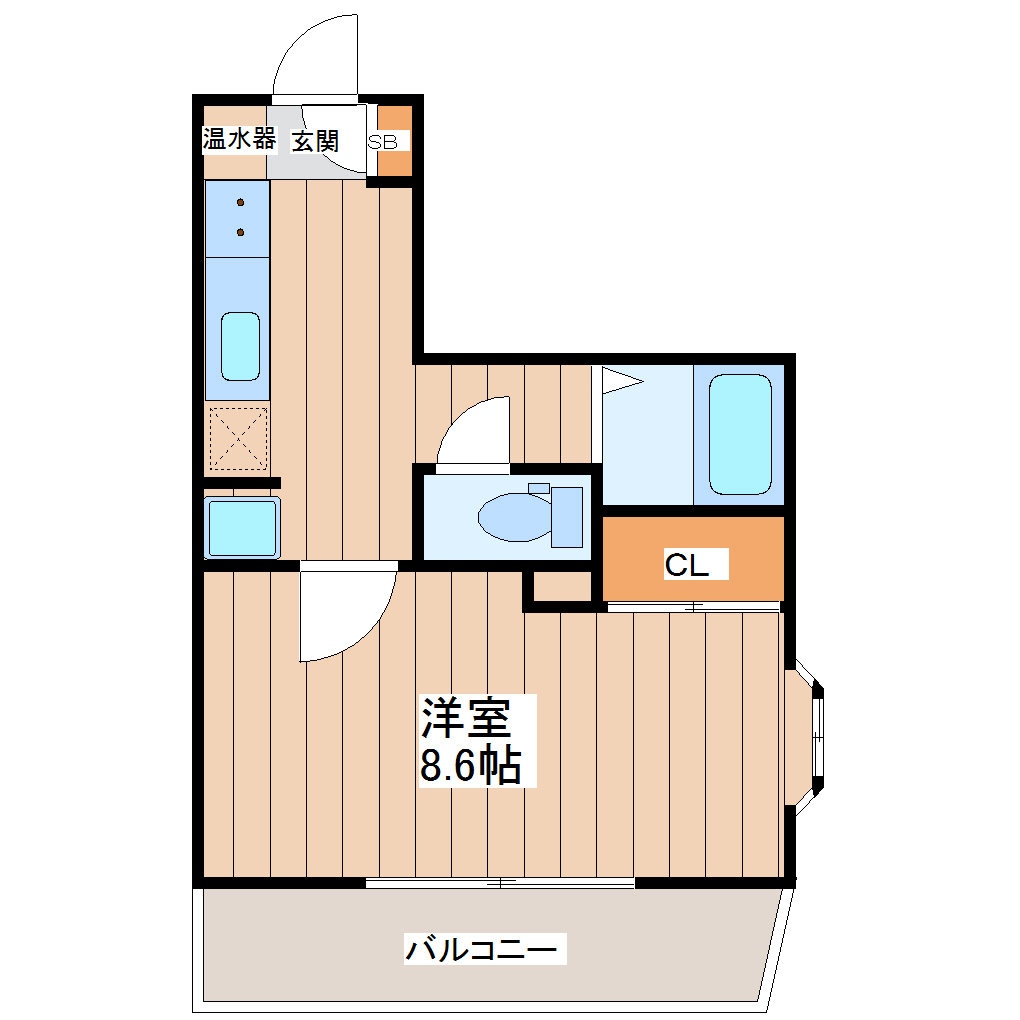 ヴィンダーバール愛の間取り