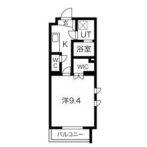 グリーンコートぐみ沢の間取り