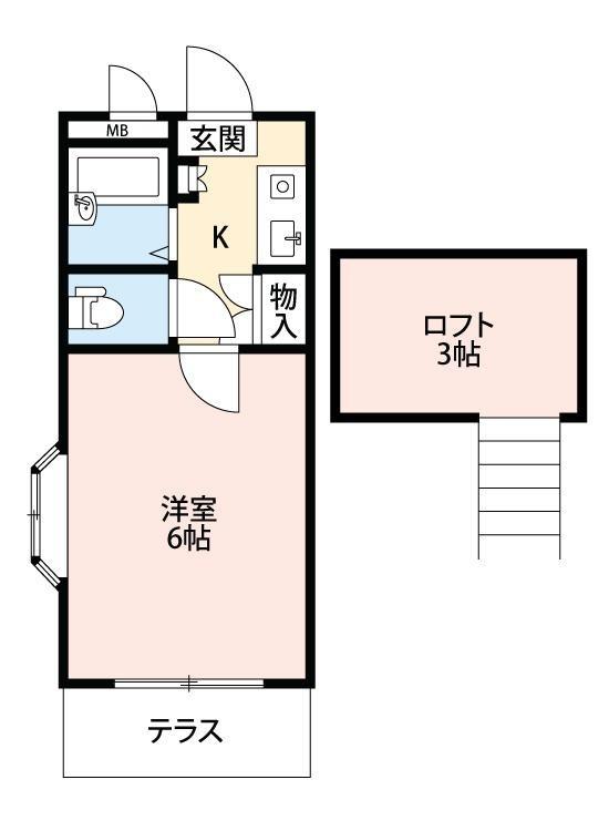 プライマリー大手町の間取り