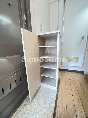 収納　たっぷりとした収納スペースです