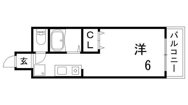 多聞台ハイツの間取り