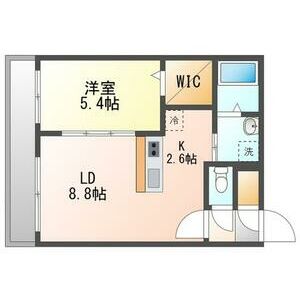 札幌市豊平区月寒中央通のマンションの間取り