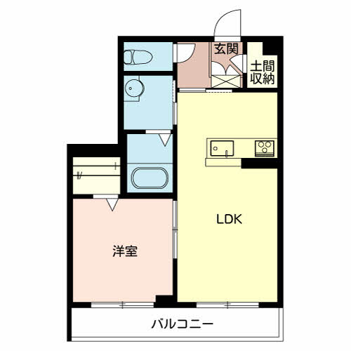 加東市木梨のアパートの間取り