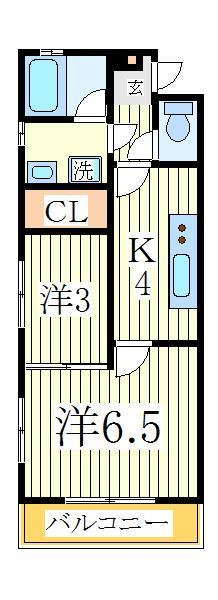 デュオーラ西原の間取り