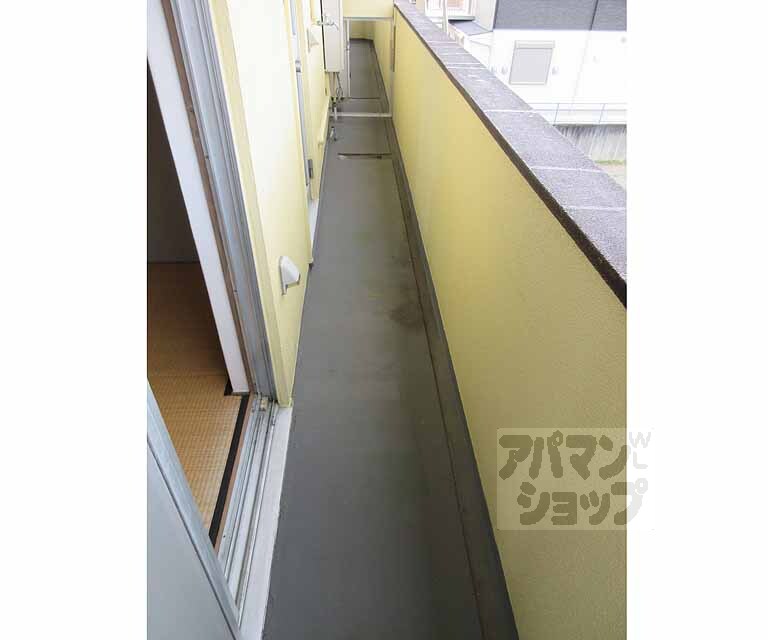 バルコニー　北向き！