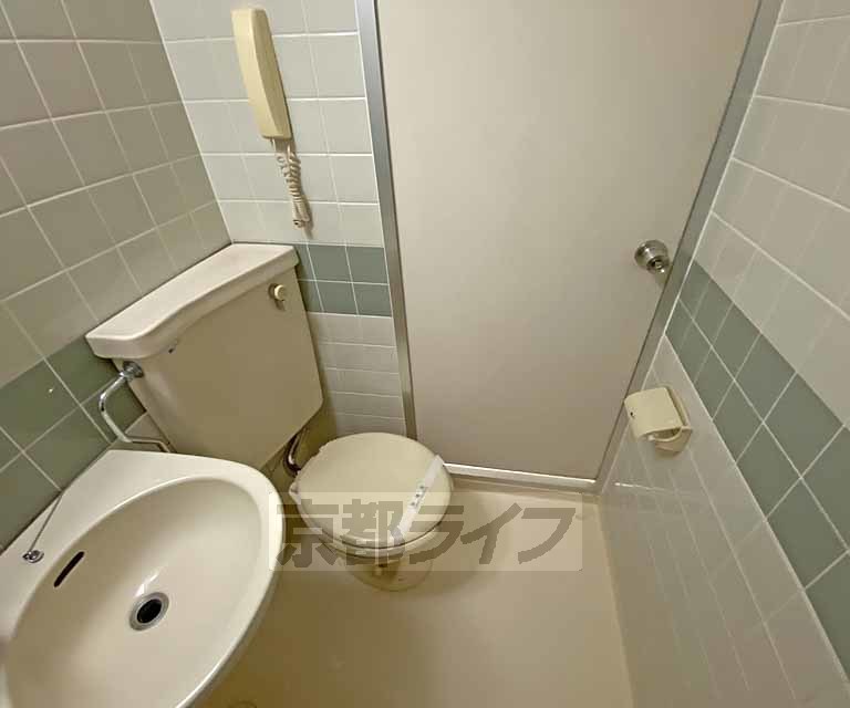 トイレ　ユニットバスのトイレです。