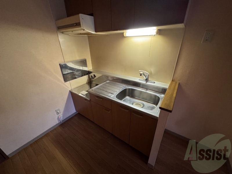 キッチン　キッチンはスペースも広々していて使いやすそうですよ！