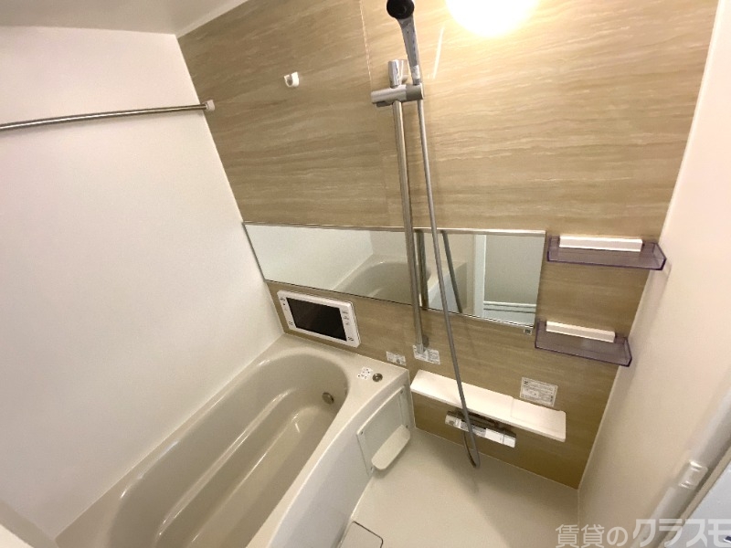 バス・シャワールーム　ＴＶ付きのお風呂です！