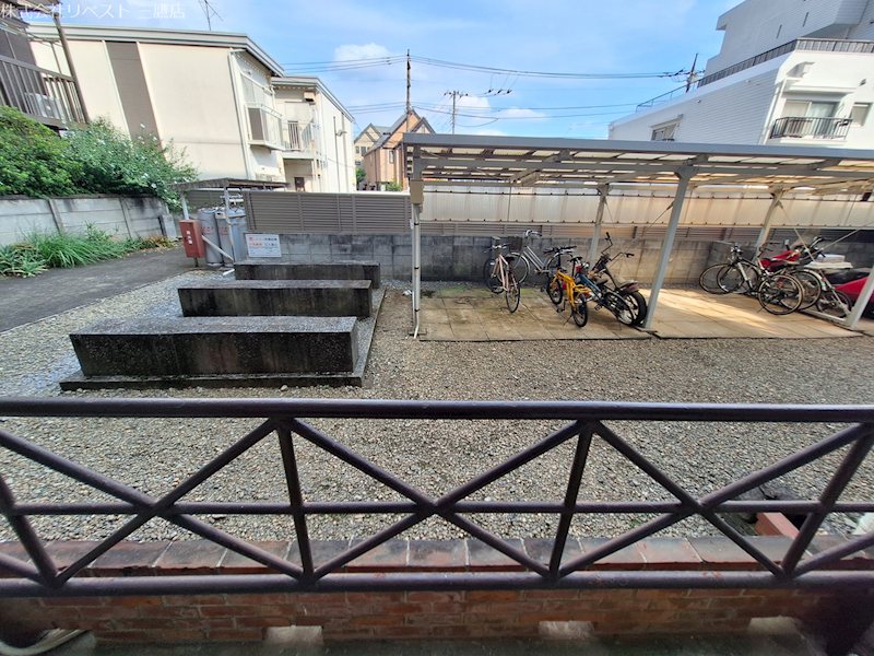 眺望　1階ですが遮るものがありません