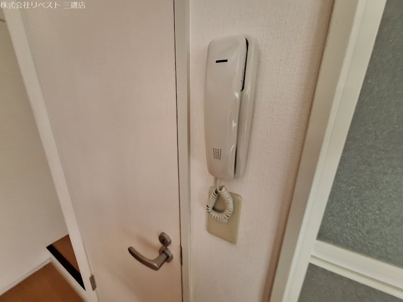 セキュリティ　インターホンです
