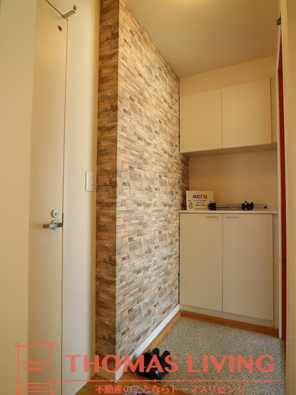 玄関　シューズボックス付きの玄関です。