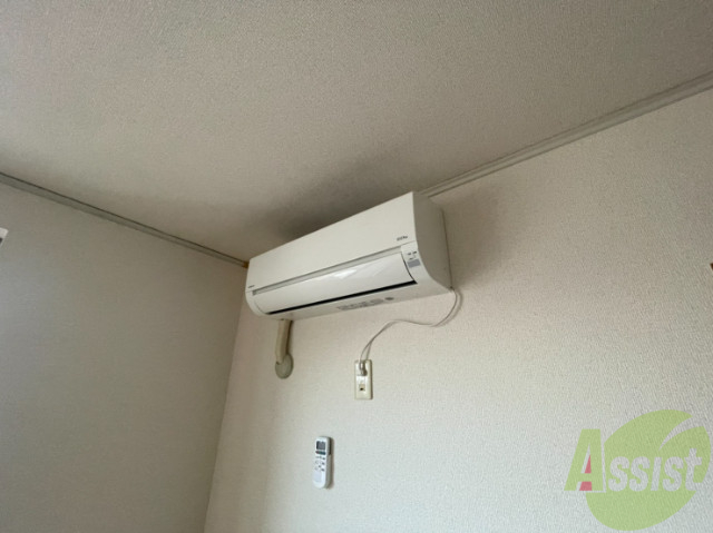 その他設備　エアコンが付いているので夏も冬も快適ですね～