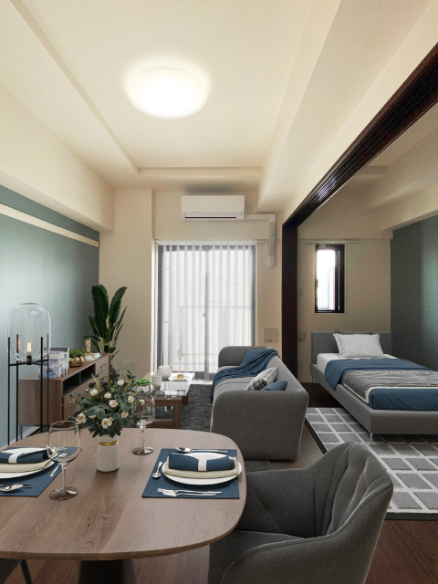 居室・リビング　バーチャルホームステーシング