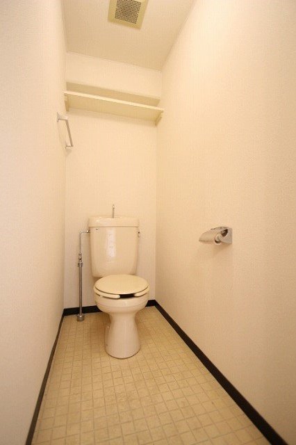 トイレ　同物件、別号室のものです。