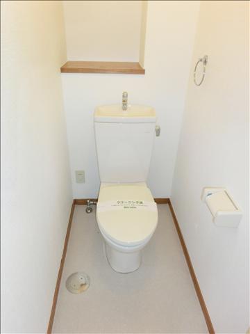 トイレ　清潔感あるトイレ。