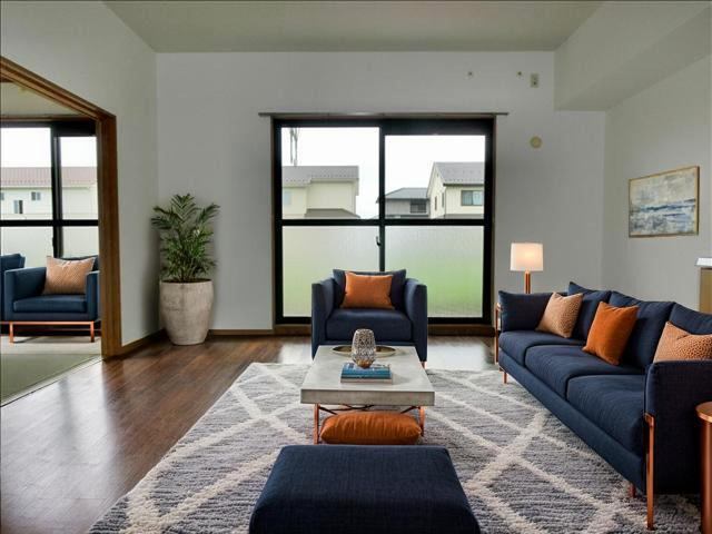 居室・リビング　本画像はＣＧで作成しており、実際に家具等は置かれておりません