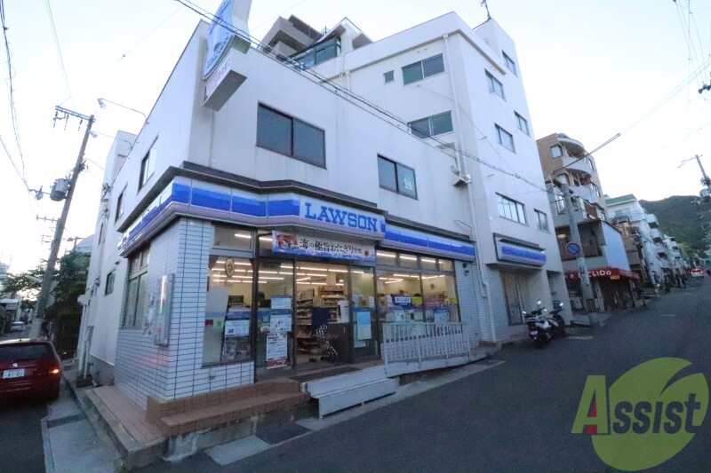 コンビニ　ローソン 神戸福住通四丁目店（コンビニ）まで449m