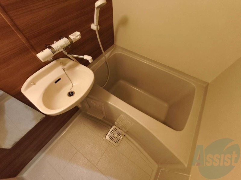 バス・シャワールーム　お風呂です。ゆっくりお風呂につかるのも体に良いですね～