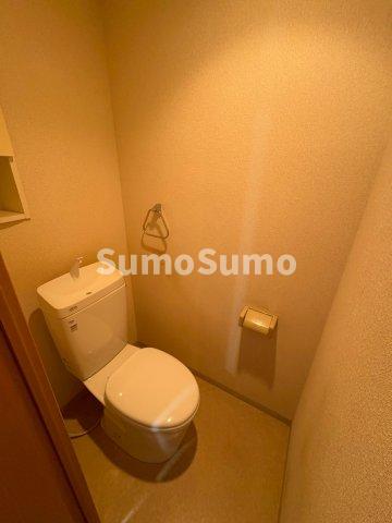 トイレ　ゆったりとした空間のトイレです