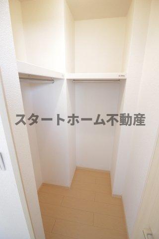 収納　十分な収納スペースがあります