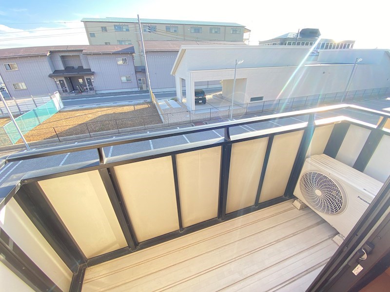 バルコニー　敷地もゆったり