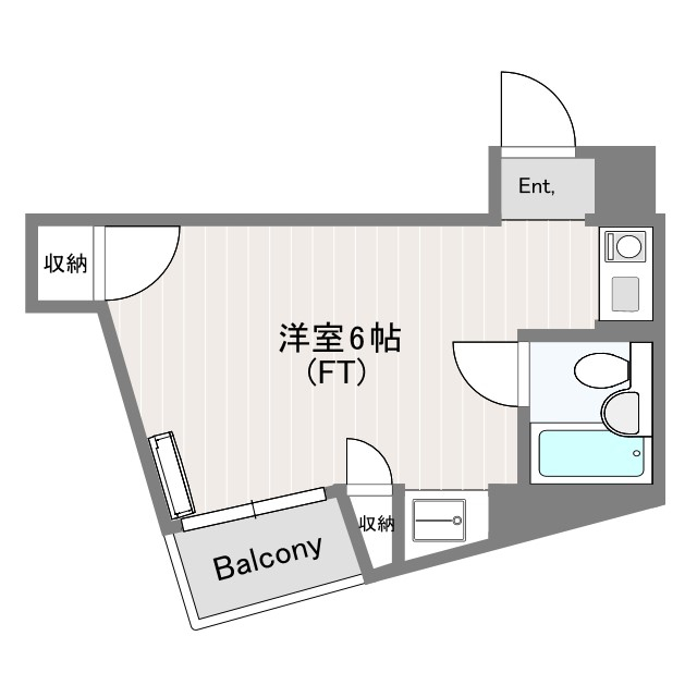 青葉台Fine Squareの間取り写真