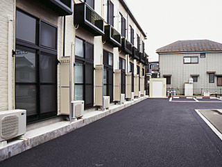 建物外観　開口部分の写真です。