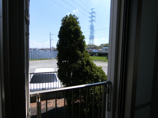眺望　目の前にさえぎるものがなく日当たり良好！