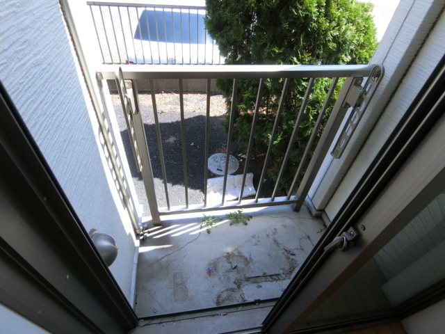 バルコニー　シャッター付なので１階でも安心