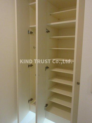 収納　十分な収納スペースがあります