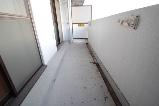 バルコニー　※別部屋の写真です