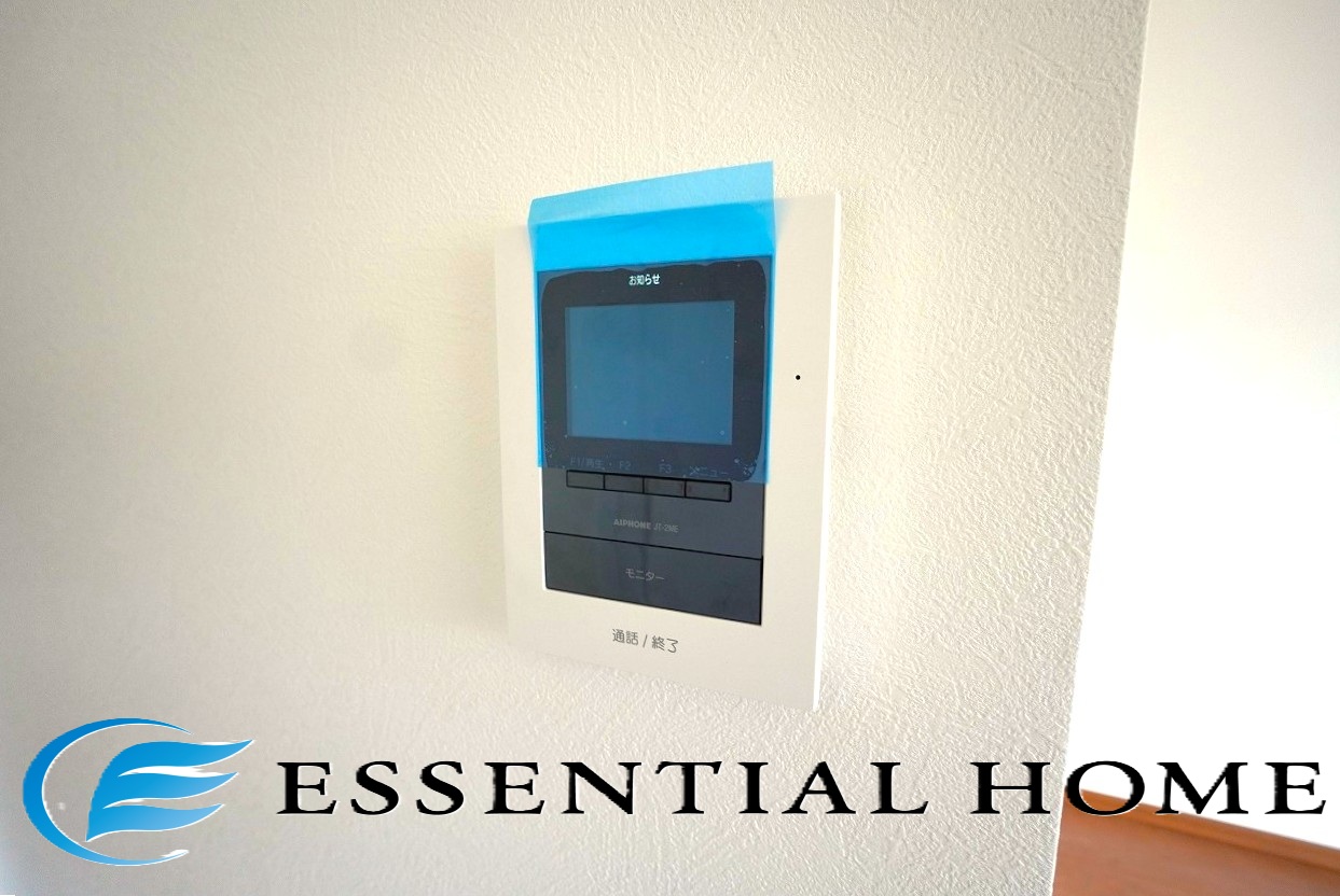 セキュリティ　モニター付きインターホン