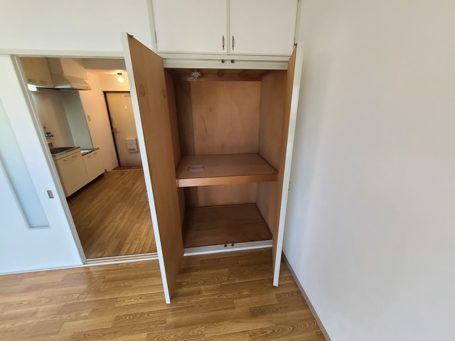 収納　大き目の収納スペースがあります