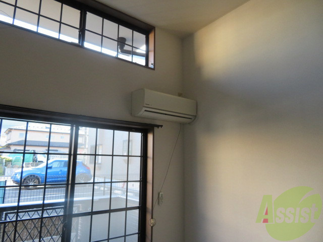 その他設備　エアコンが付いていますので寒暖対策もばっちり。