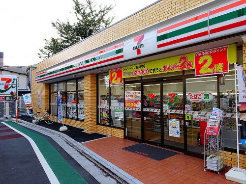 コンビニ　セブン-イレブン 世田谷羽根木店（コンビニ）まで355m
