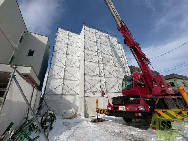 建物外観　西区二十四軒３条「ドゥーロジュマンIII」