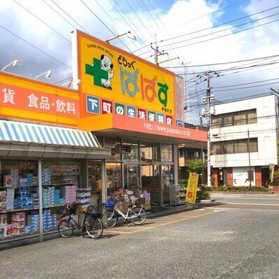 ドラックストア　どらっぐぱぱす伊興町店（ドラッグストア）まで264m