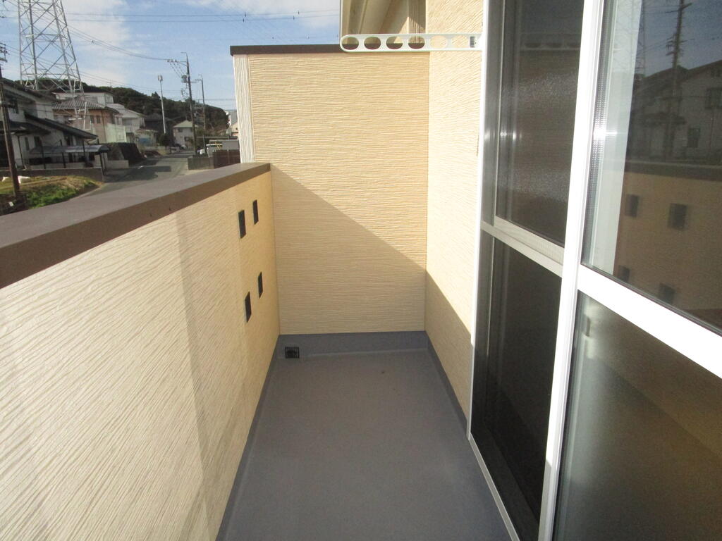 バルコニー　日当たり良好