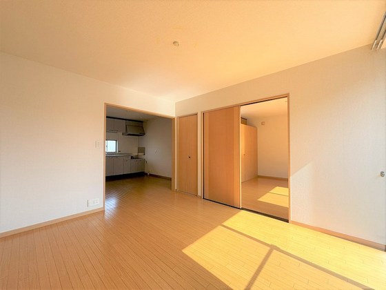 居室・リビング　※他号室の写真です