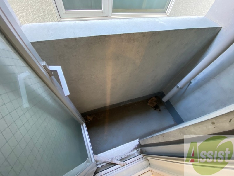 バルコニー　バルコニーです。洗濯物を干したり一息ついたりできますね！