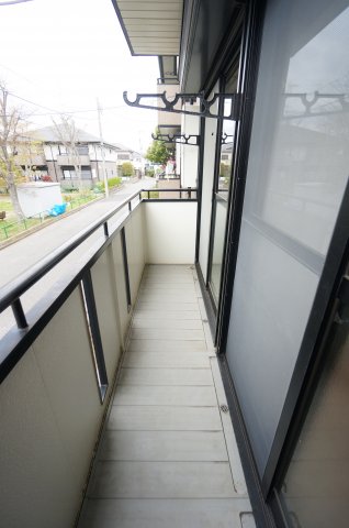 バルコニー　※１階の写真です。