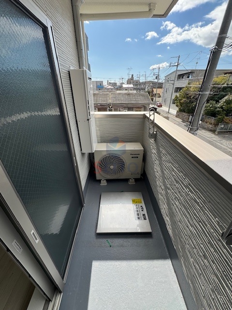 バルコニー　別階のお部屋になります