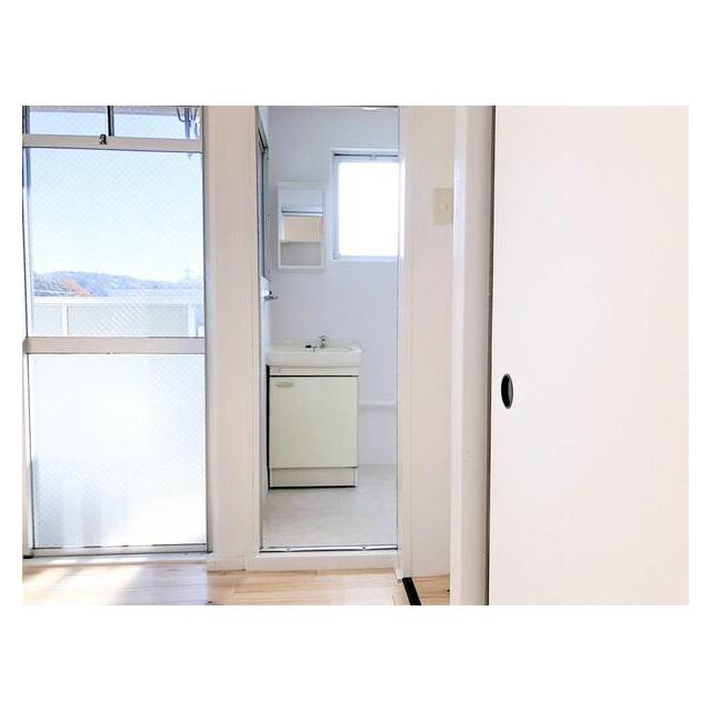 洗面設備　ビレッジハウスの同一物件・同一タイプの間取りの写真です
